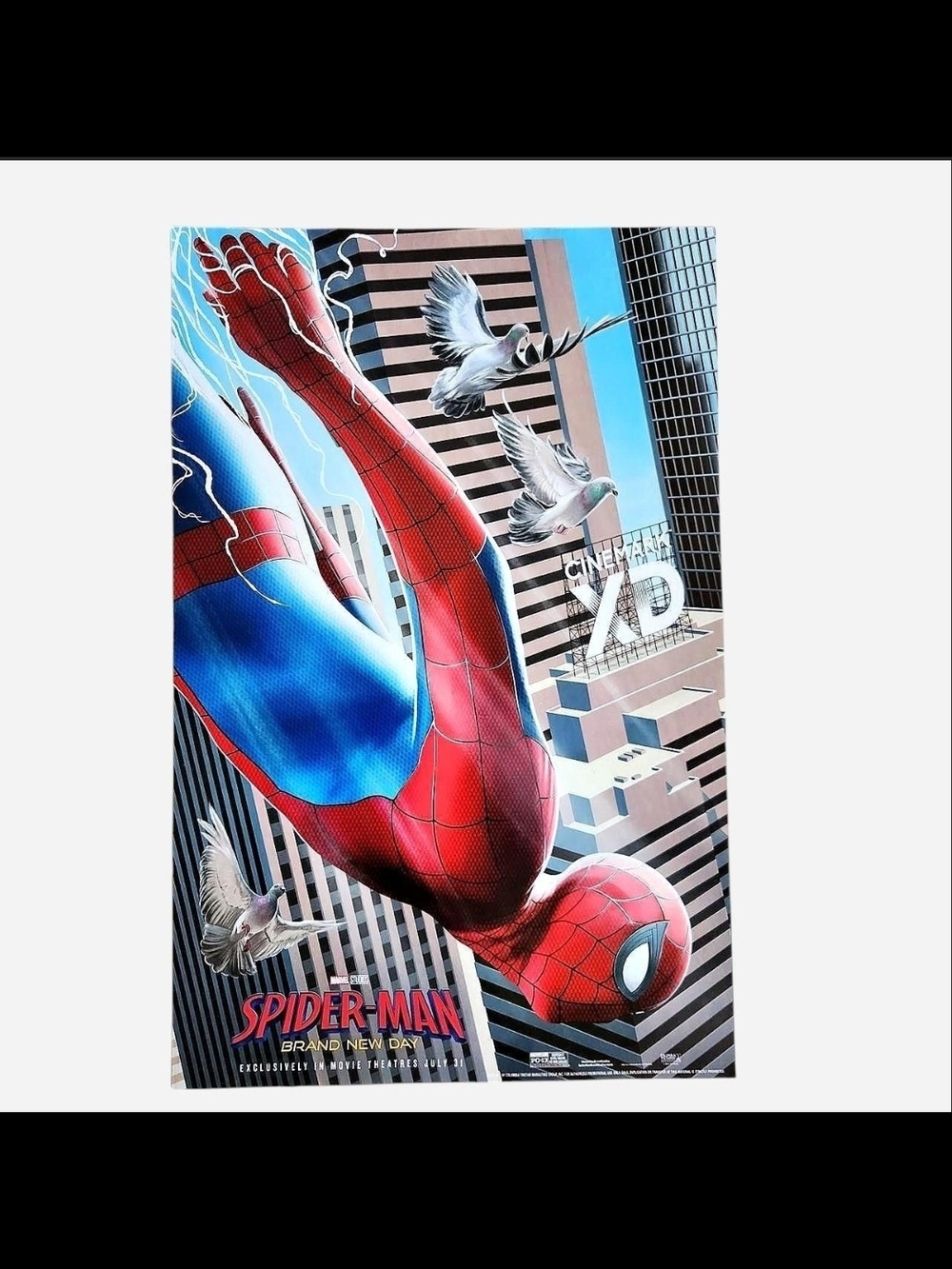 Marvel Spider-Man Red & Blue Wall Art Poster